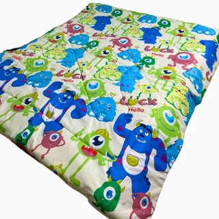 ผ้าห่ม 5 ฟุต (150x200cm) ผ้าคอตตอน ใยสังเคราะห์คุณภาพดี นุ่มฟูสบาย ระบายอากาศดี ไม่ร้อน ไม่อับชื้น
