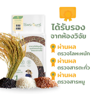 *ค่าส่งถูกที่สุด* ข้าว3สายพันธุ์ คัดพิเศษ ปลอดสาร ไม่ใช้สารกันมอด แบรนด์ไร่พระจันทร์ ( ข้าวสามสี ข้าว3สี ข้าวสามสีผสม )
