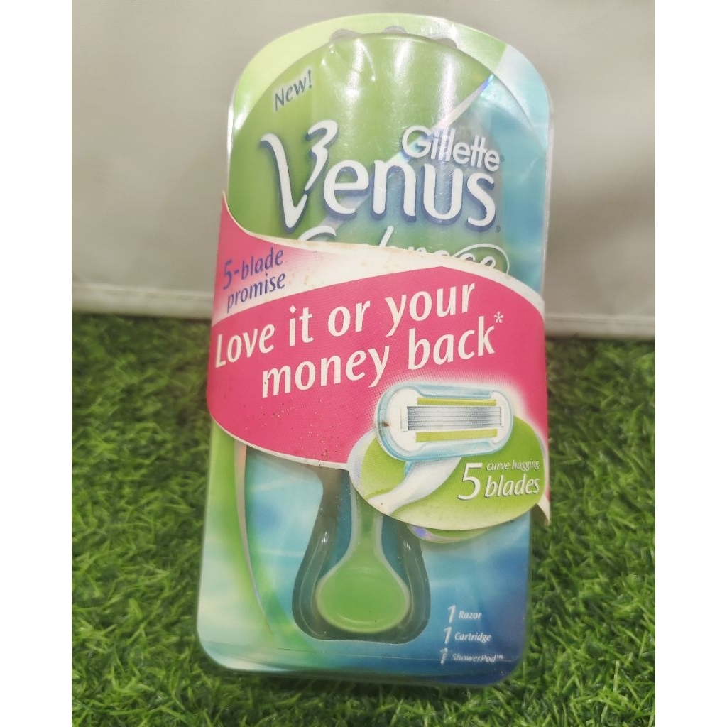 มีดโกน Gillette Venus Embrace 
เป็นมีดโกนสำหรับผู้หญิงที่มี 5 ใบมีด

