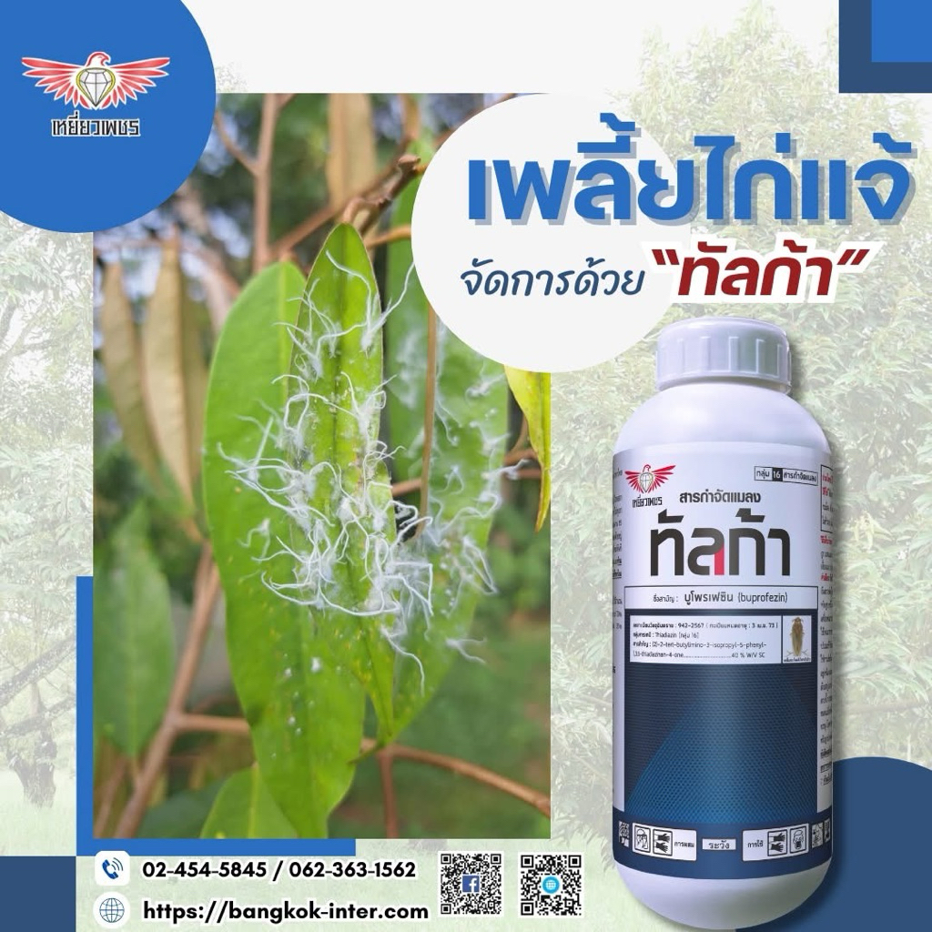 ทัลก้า บูโพเฟซิน 40% SC ขนาด 1 ลิตร สูตรมาตรฐาน สำหรับการดูแลแปลงเกษตร
