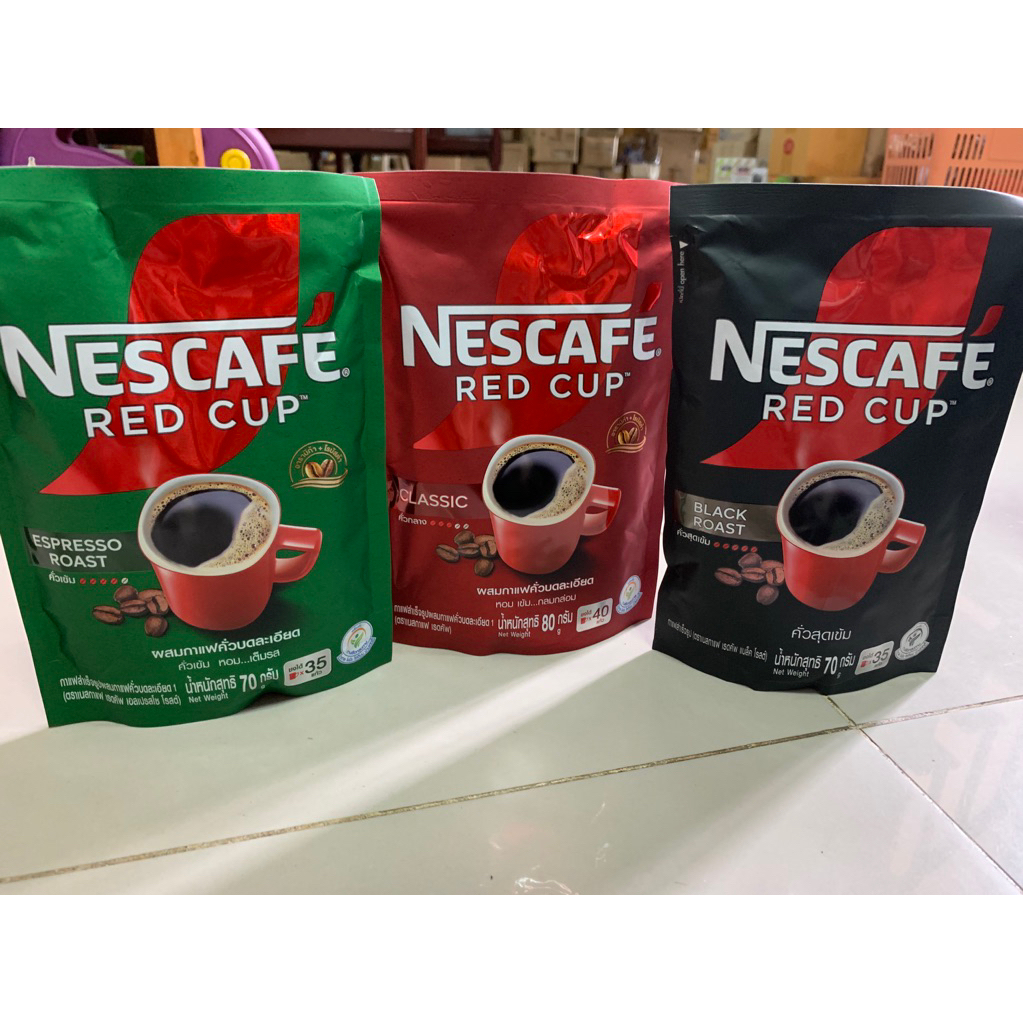 เนสกาแฟ 70/80กรัม  กาแฟเรดคัพ มี3สูตร