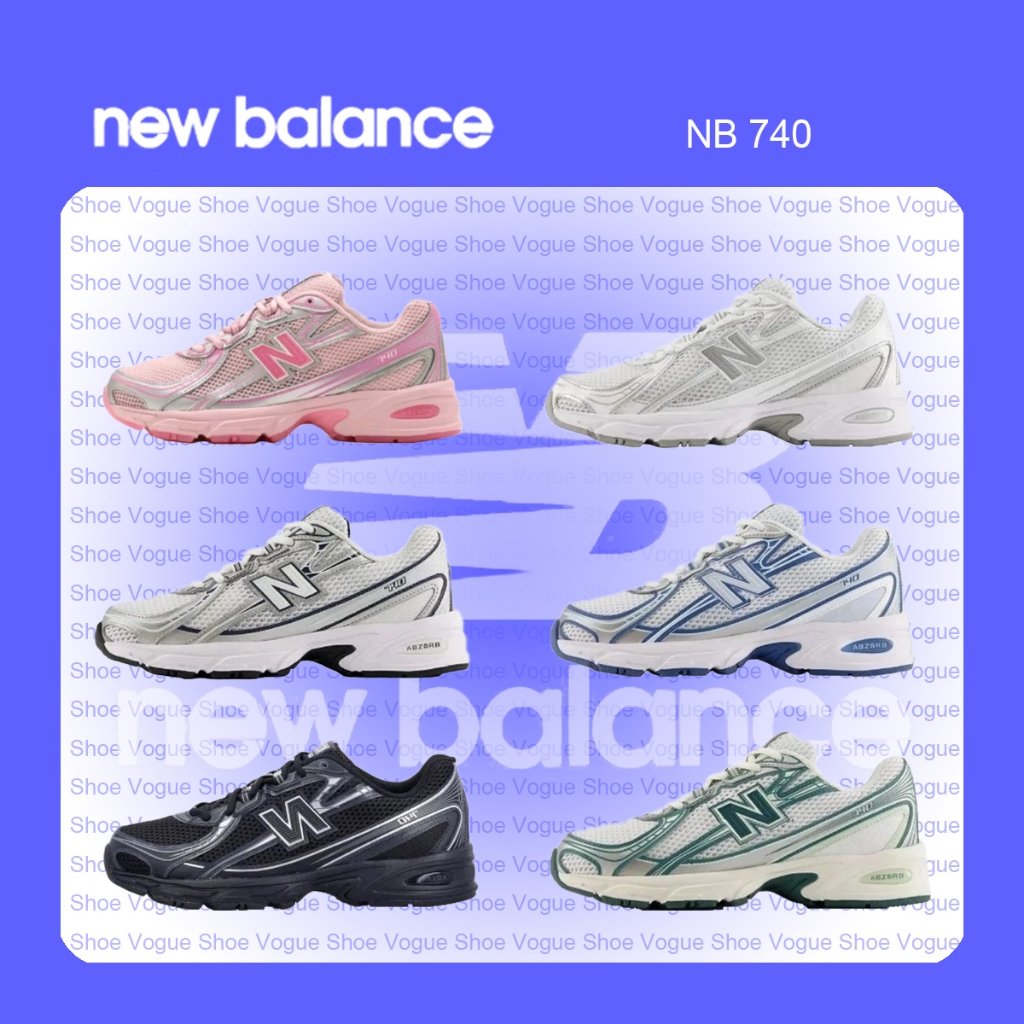 🚚New Balance 740 รองเท้าลำลองสำหรับชายหญิง💯ของแท้