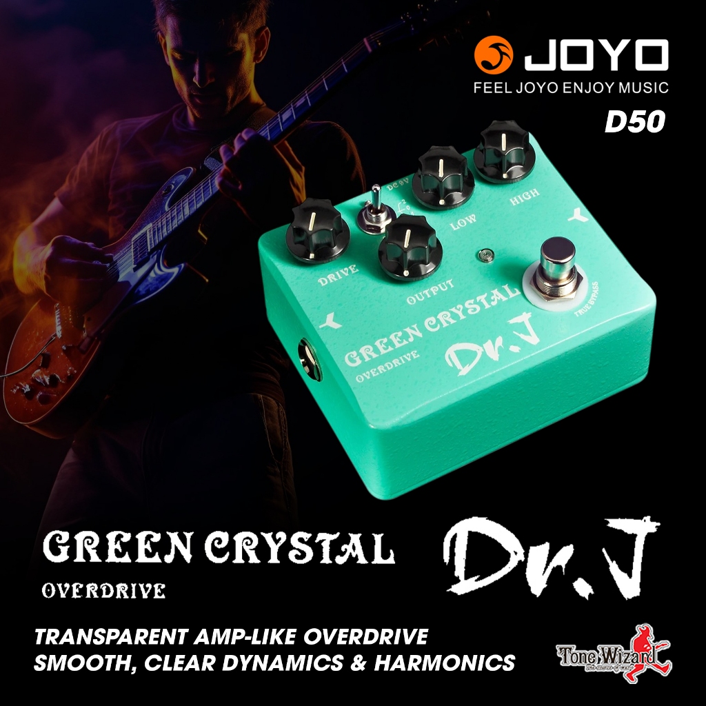 JOYO เอฟเฟคCrystal Overdrive รุ่น D50 (4450)