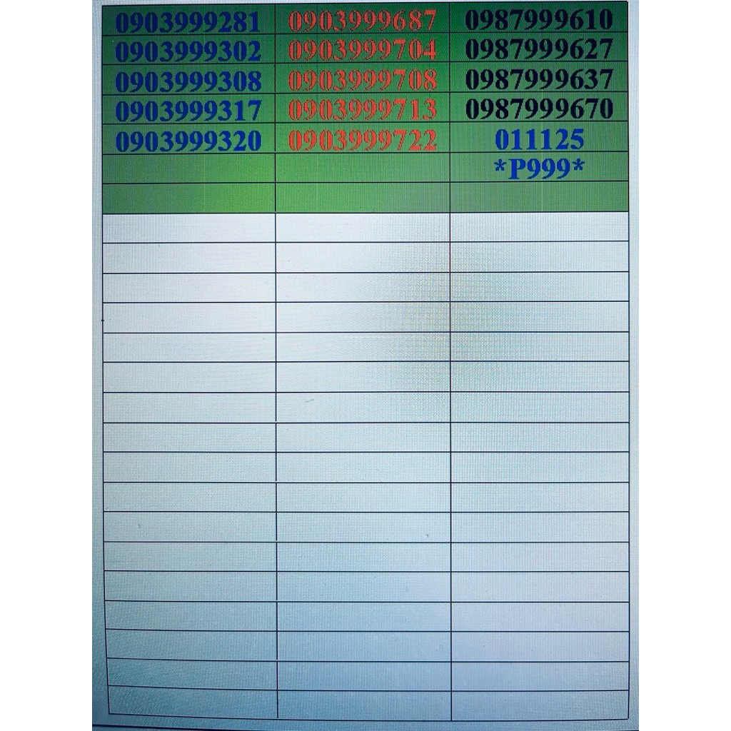 เบอร์มงคล ais ตอง999 เบอร์สวย ดี ถูกมาก