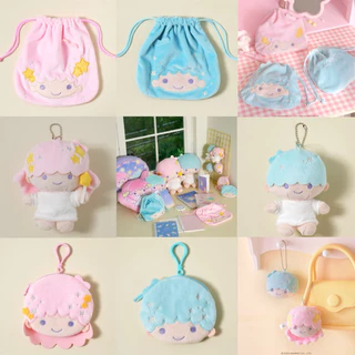 พร้อมส่ง Daiso korea Little twin stars กิ๊บ ยางมัดผม กระเป๋าใส่เหรียญ ถุงผ้า พวงกุญแจ sanrio ลิขสิทธิ์แท้จากไดโซะเกาหลี
