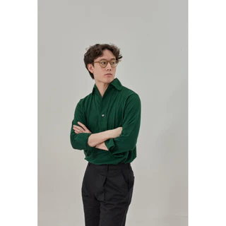 one piece collar long sleeve polo โปโลแขนยาวรุ่นปกวันพีซ