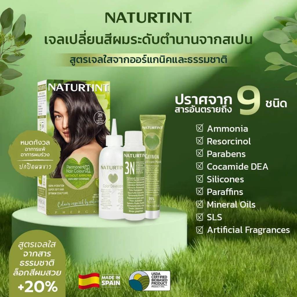 NEW Arrival!! Naturtint6WG-RadiantGoldenDarkBlondeน้ำตาลสว่างประกายทองเข้มRADIANTShadesเพิ่มประกาย - รูปที่ 6