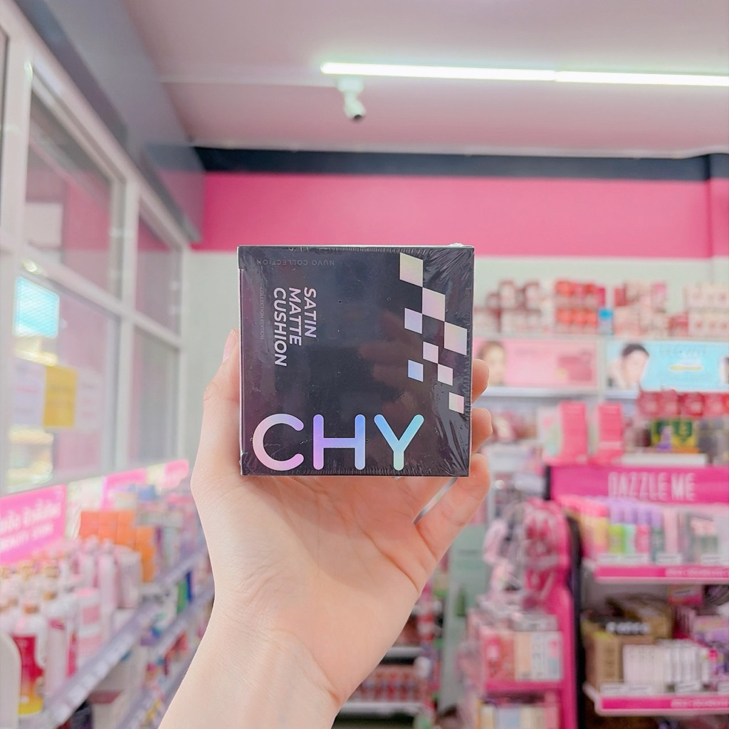 [พร้อมส่ง/ไลฟ์โค้ดลด100.-]โฉมใหม่ คุชชั่น CHY 2 สูตร CHY Cushion Glow/Cushion Matte