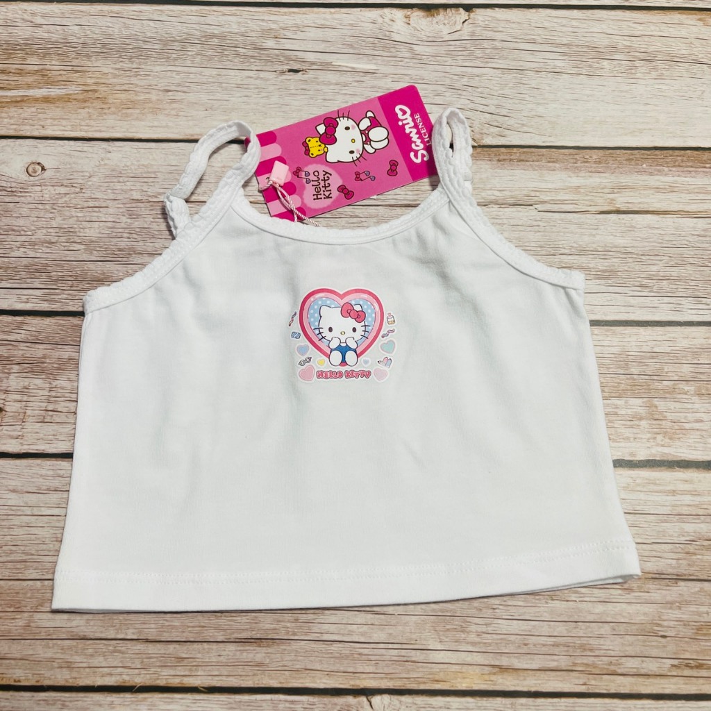 Sanrio My Melody เสื้อสายเดี่ยว เด็กโต ไซด์ 110 - 140 ของแท้ ป้ายเซนทรัล พร้อมส่ง