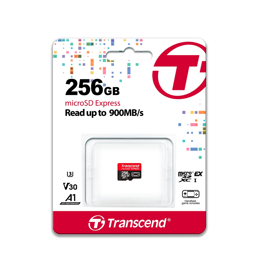 Transcend microSD Express card  256GB (speeds up to 900MB/s) : USD710S - รับประกัน 5 ปี- มีใบกำกับภา