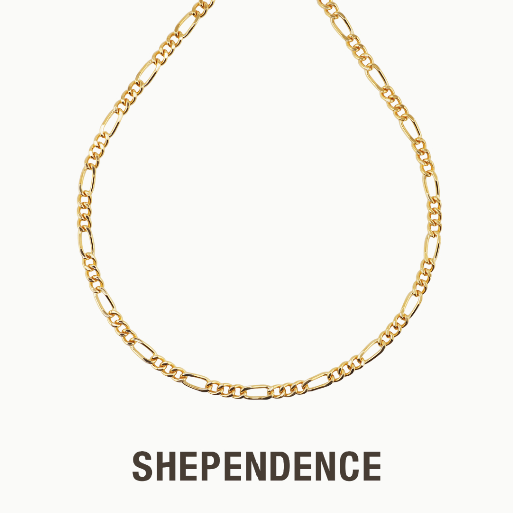 SHEPENDENCE สร้อยคอโชกเกอร์ CLASSIC Figaro  ฟิกาโร่ โซ่มินิมอลคลาสสิก