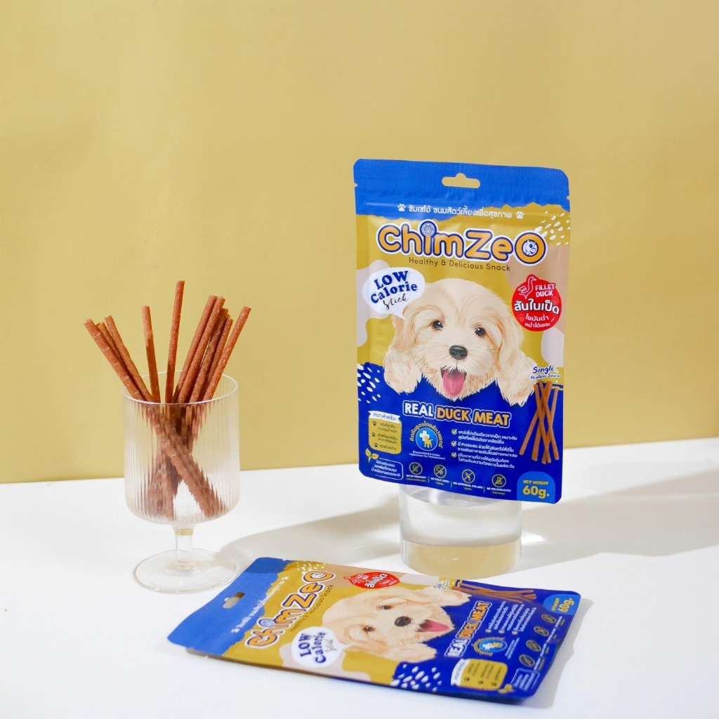 ChimZeO Stick ชิมเซโอ้ สันในเป็ด สูตร Low calorie 60g