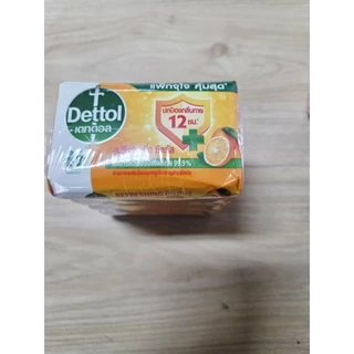 แพ็ค 4 ก้อน ประหยัด คุ้มกว่า 25% Dettol เดทตอล สบู่เดทตอล สบู่อาบน้ํา ขนาด 100 กรัม / ราคาถูก ราคา ต่อแพ็ค ( ต่อ 4 ก้อน)