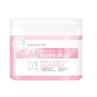 ดีล🔥 Smooto โทนเนอร์แพด Hydrojelly Mask & Toner Pad 80แผ่น 180 กรัม มี 3 สูตร