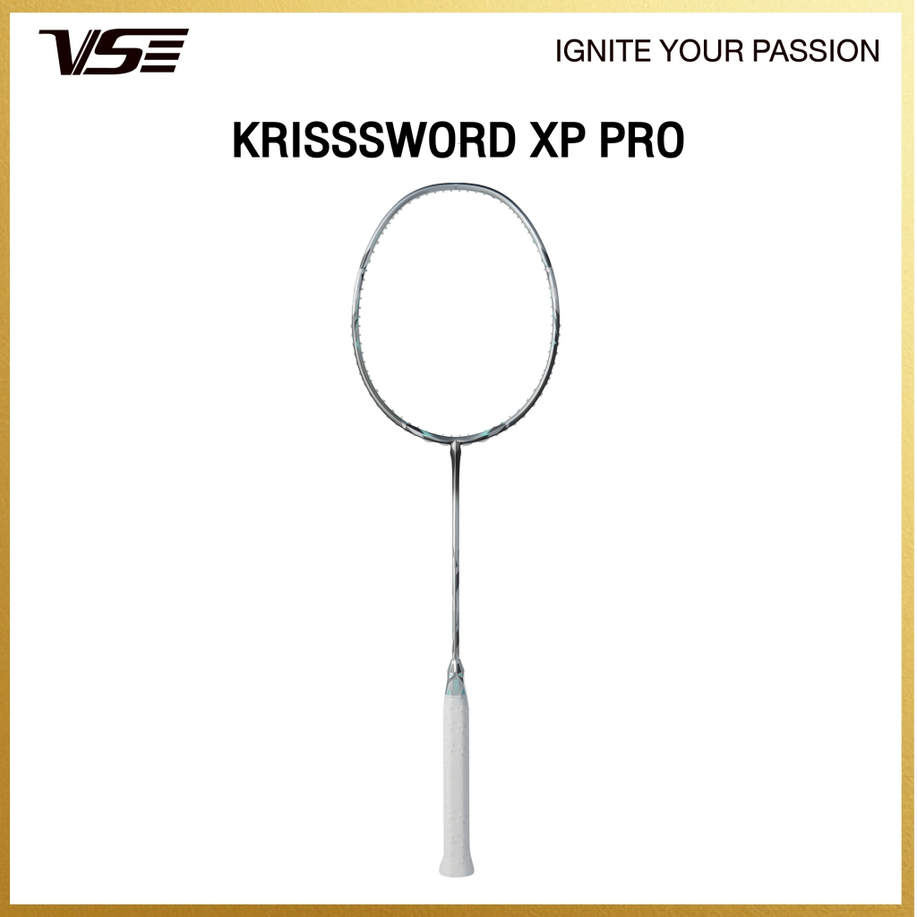 VS مضرب ريشة KrissSword XP Pro مع مقبض وأوتار وغطاء — صورة 6