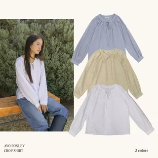 avo เสื้อเบลาส์ผ้า cotton arien Relax Blouse
