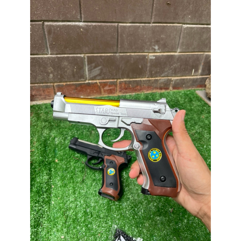 จัดส่งไว ของเล่นเด็ก ปื-นของเล่นเด็ก ของเล่นเด็กพกสั้น อัดลม ของเล่นจำลอง - รูปที่ 2