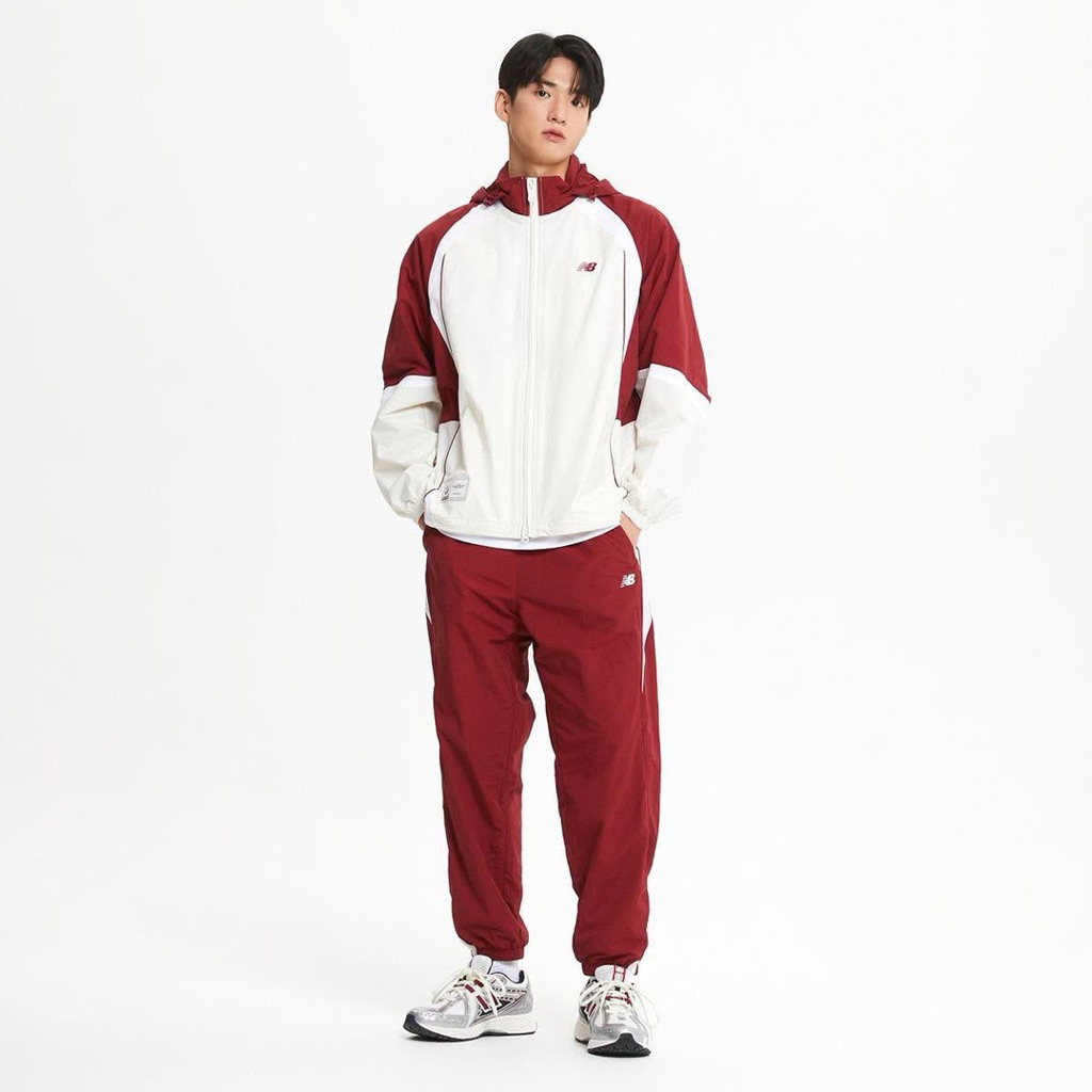 New Balance เสื้อกันหนาว รุ่น Uni N Color Block Warm-Up Jacket