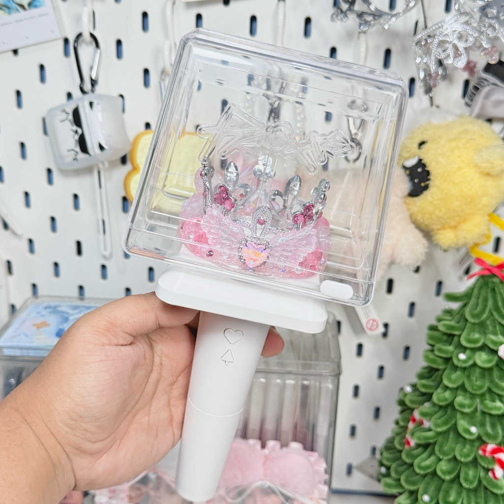 Proxie decorate มงกุฎเรซิ่นสำหรับตกแต่งแท่งไฟพ้อกสี