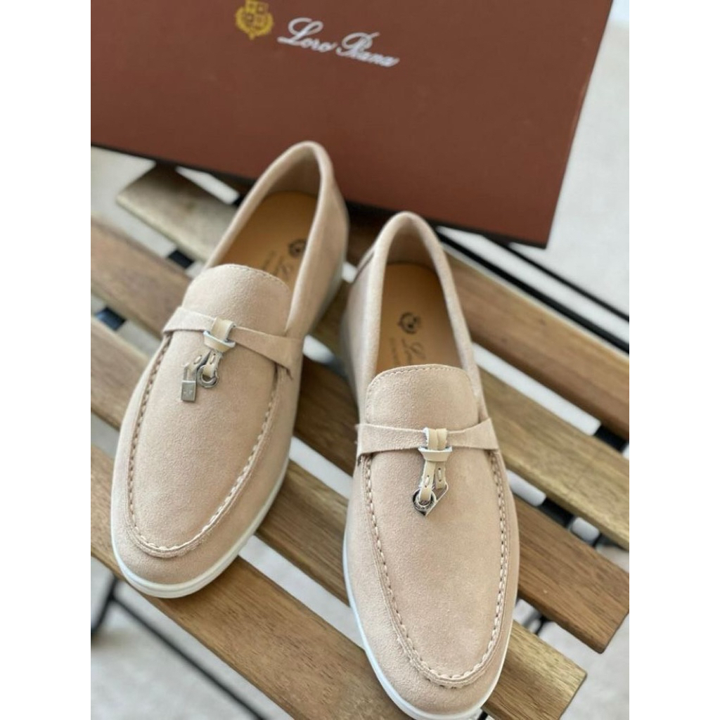 ( พร้อมส่ง ) LR Suede Leather รุ่นยอดฮิต หนังแท้ ใส่สบาย รับประกันความนุ่ม แมชง่ายทุกชุดค่า🤎🍞