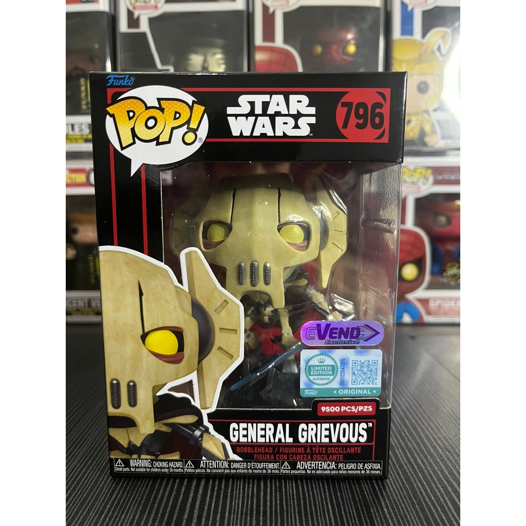 [พร้อมส่ง] ฟิกเกอร์ Funko Pop Star Wars #796 General Grievous รุ่นพิเศษ Limited Edition 9,500 ชิ้น