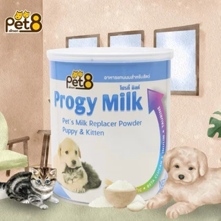 Pet8 Progy Milk/ Goamalac นมผง สำหรับสัตว์ นมผงลูกสุนัข ลูกแมวแมว 250-200 g