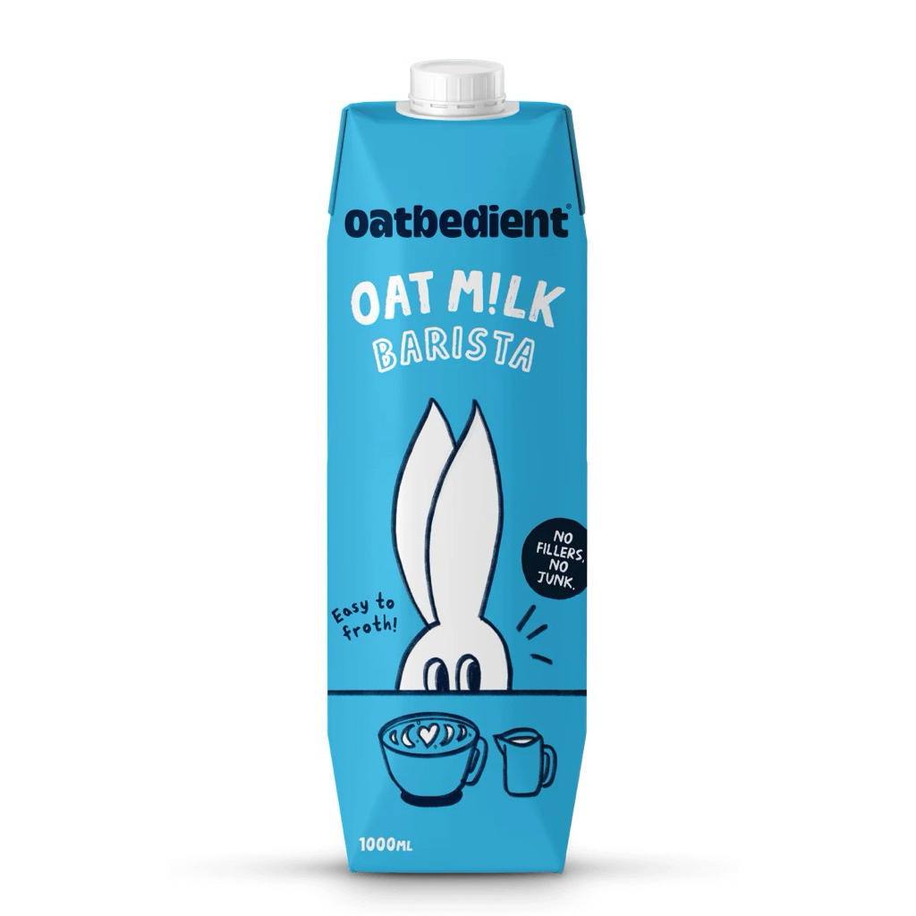 Oatbedient Oat Milk Barista 1L นมโอ๊ตบาริสต้าไม่ใส่น้ำตาล 1ล.