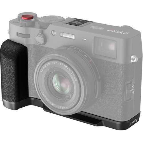 SmallRig 4555B / 4556B L-Mount Plate with Handle for FUJIFILM X100V & X100VI Cameras by Fotofile