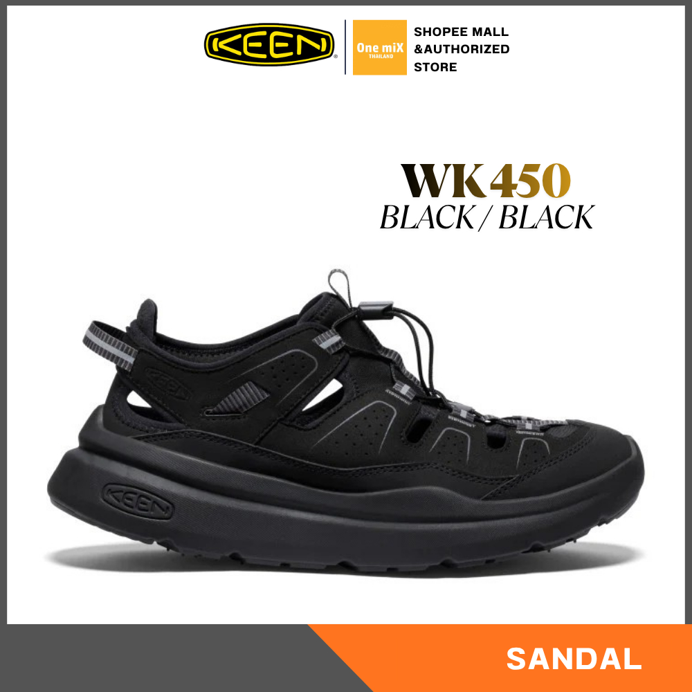 KEEN WK450 Walking Sandal (BLACK/BLACK) รองเท้า คีน แท้ รุ่นฮิต ชายหญิง
