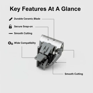 Boqi factory ใบมีดสำรองแบตตาเลี่ยน Codos / KuKu รุ่น KP-3000 Plus+Blade
