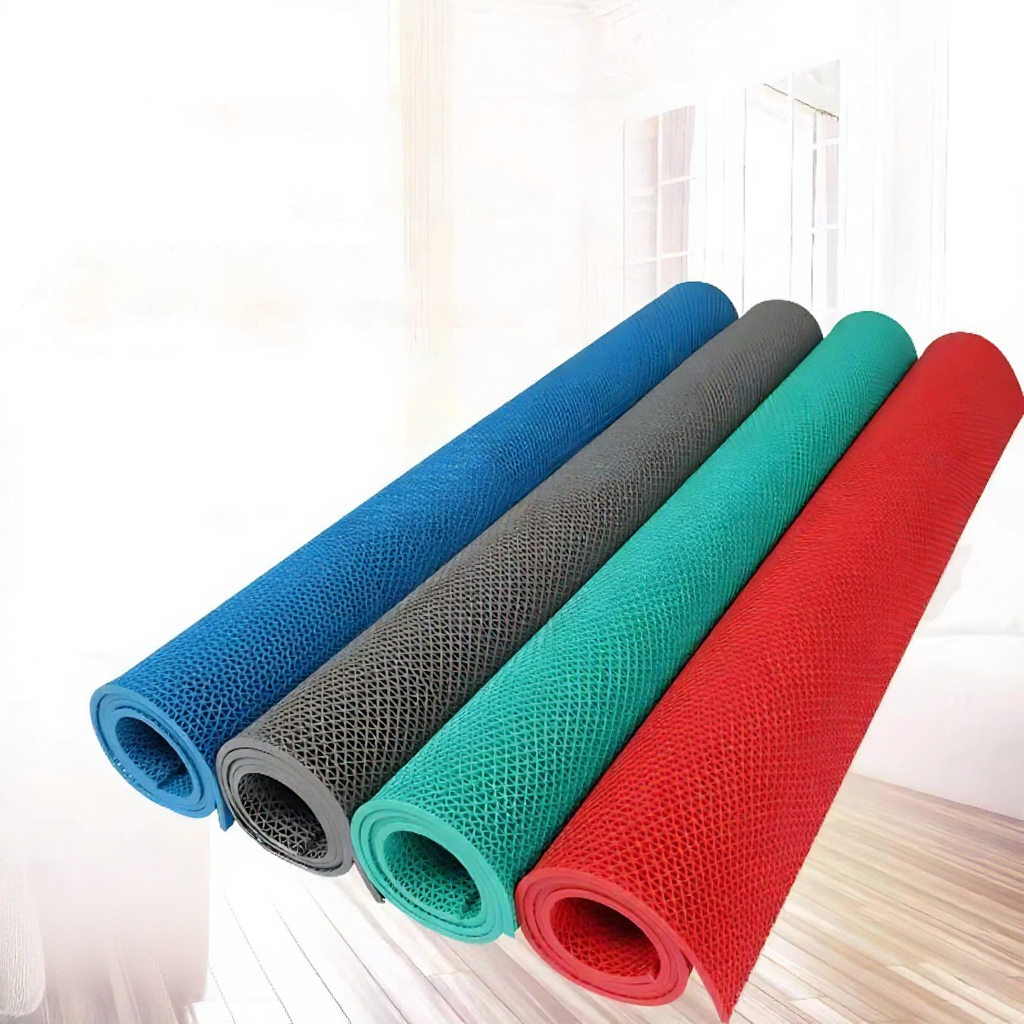 แผ่นกันลื่น 90x200cm หนา6mm แผ่นยางกันลื่น ในห้องน้ํา ห้องครัว พื้นกระเบื้อง PVC Mat ใช้ได้เอนกประสงค์ มีให้เลือกหลาย - รูปที่ 3