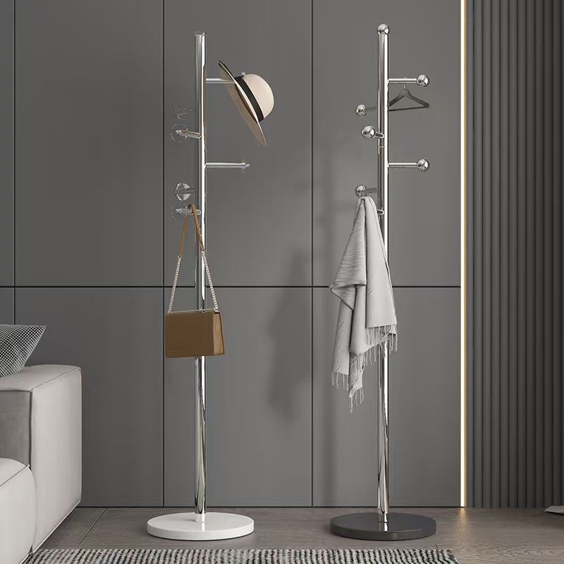 ✨ ที่แขวนกระเป๋า✨ ไม้แขวนเสื้อหินอ่อน เสาแขวนหมวก ที่แขวนหมวกกระเป๋า ราวแขวนผ้า ที่แขวนผ้า สแตนเลส แข็งแรงทนทาน - รูปที่ 5