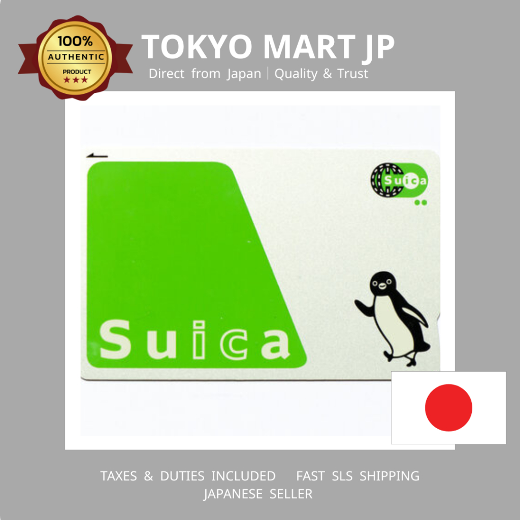ของแท้ส่งตรงจากญี่ปุ่น  บัตร Suica เติมเงินพร้อมใช้ สำหรับเดินทางและช้อปปิ้ง　Authentic Suica IC Card – Direct from Japan | Perfect for Travel & Shopping in Japan