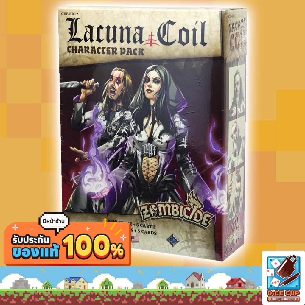 [ของแท้] Zombicide Fantasy: Lacuna Coil Character Packs Board Game