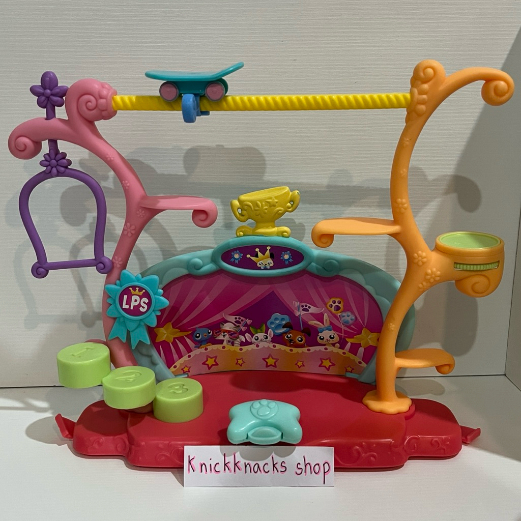 งานฉากบ้าน LPS : Littlest Pet Shop - Tricks and Talent Show 2006 Hasbro มือ 2 ลิขสิทธิ์แท้ พร้อมส่ง