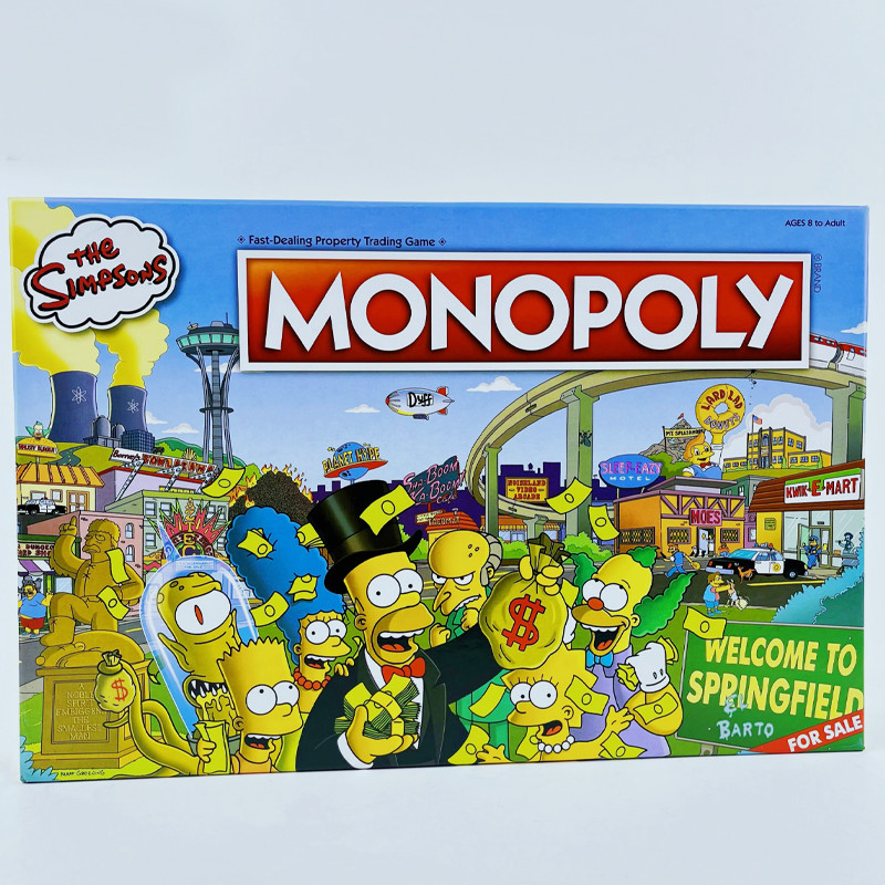 MONOPOLY SIMPSONS ED Board Game