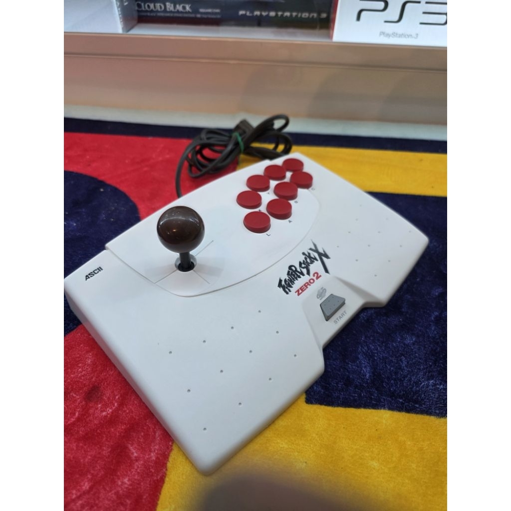 Sega Saturn ASCIIFighterStickXZero2ArcadeFightStickController