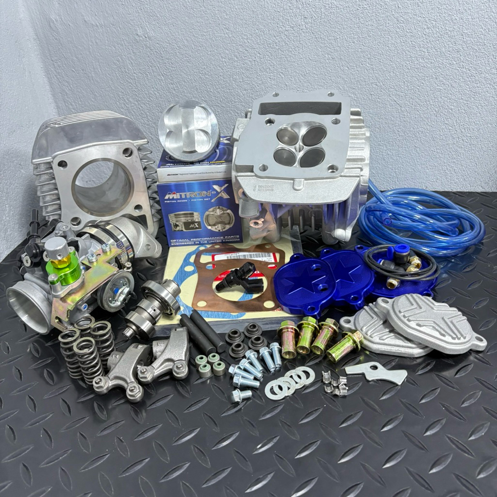 ชุดWave125iวาฬ-LED/Msx  4วาล์ว ลูก MITRON ขนาด 56-67 [พร้อมส่ง]