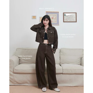 Riley.apparels - Ashley barrel jeans 7015 [ได้เฉพาะกางเกง]