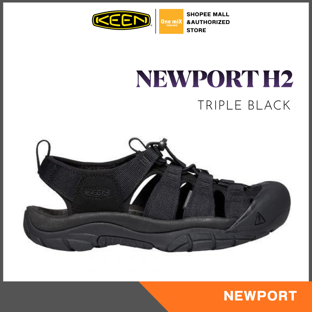 KEEN NEWPORT H2 (TRIPLE BLACK) รองเท้า คีน แท้ รุ่นฮิต ได้ทั้งชายหญิง