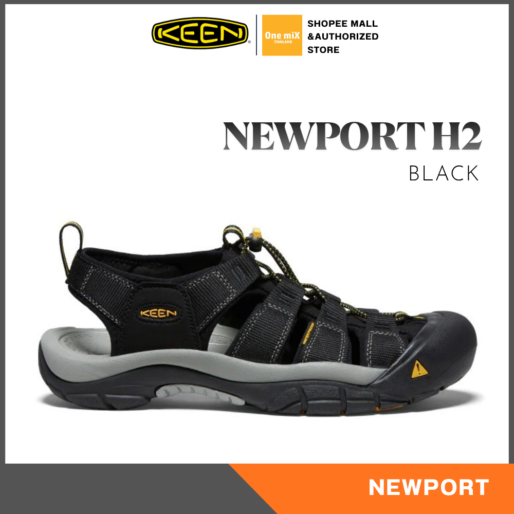 KEEN Men's NEWPORT H2 (BLACK) รองเท้า ผู้ชาย คีน แท้