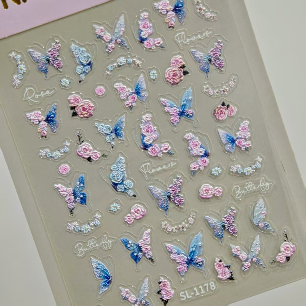 สติกเกอร์ติดเล็บ ตกแต่งหน้าเล็บ ติดของอเนกประสงค์ สินค้าพร้อมส่ง