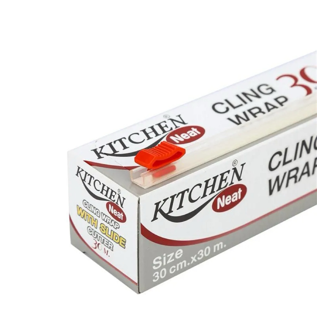 East kitchen neat cling wrap 30M . ฟิล์มยืดหุ้มอาหาร รักษาความสด มีฟันเลื่อย