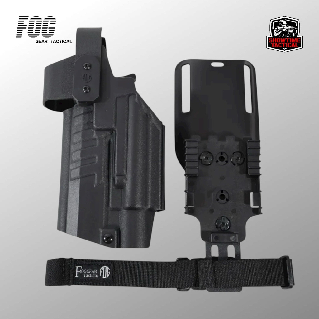 FOG GEAR LV.2 OLIGHT UNIVERSAL KYDEX HOLSTER G17 / 19 / 45 / CZP10C / P320 (M17/18) ซองพกนอก ติดไฟฉา