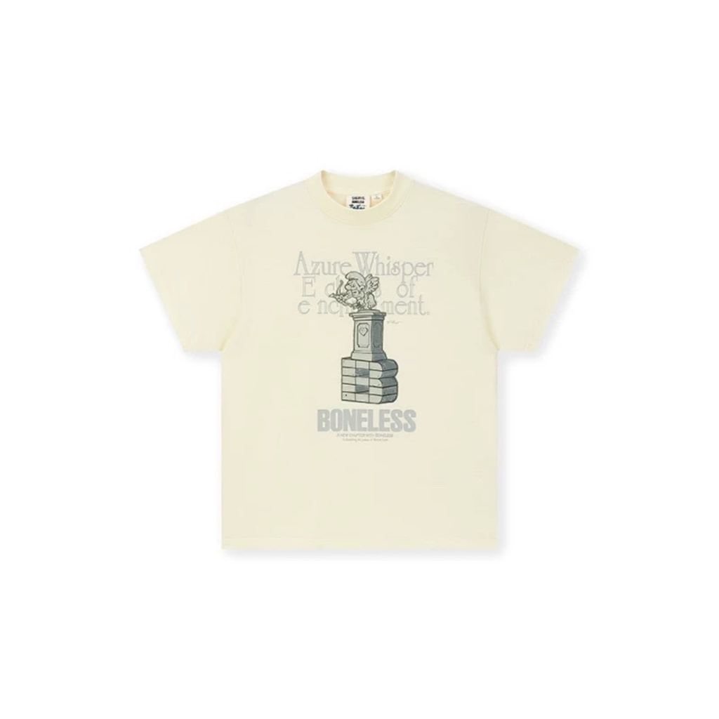 BONELESS X THE SMURF Print Short Sleeve T-Shirt