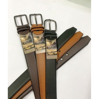 เข็มขัดผู้ชายแฟชั่นแบบเรียบ ใส่ทำงานหรือเที่ยวได้ ใส่ได้ทั้ง…