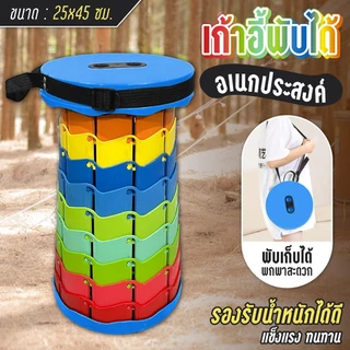 เก้าอี้นั่งตกปลา พับได้ ปิคนิค ยืดหดได้ แคมป์ปิ้ง Camping Chair รุ่น SC1