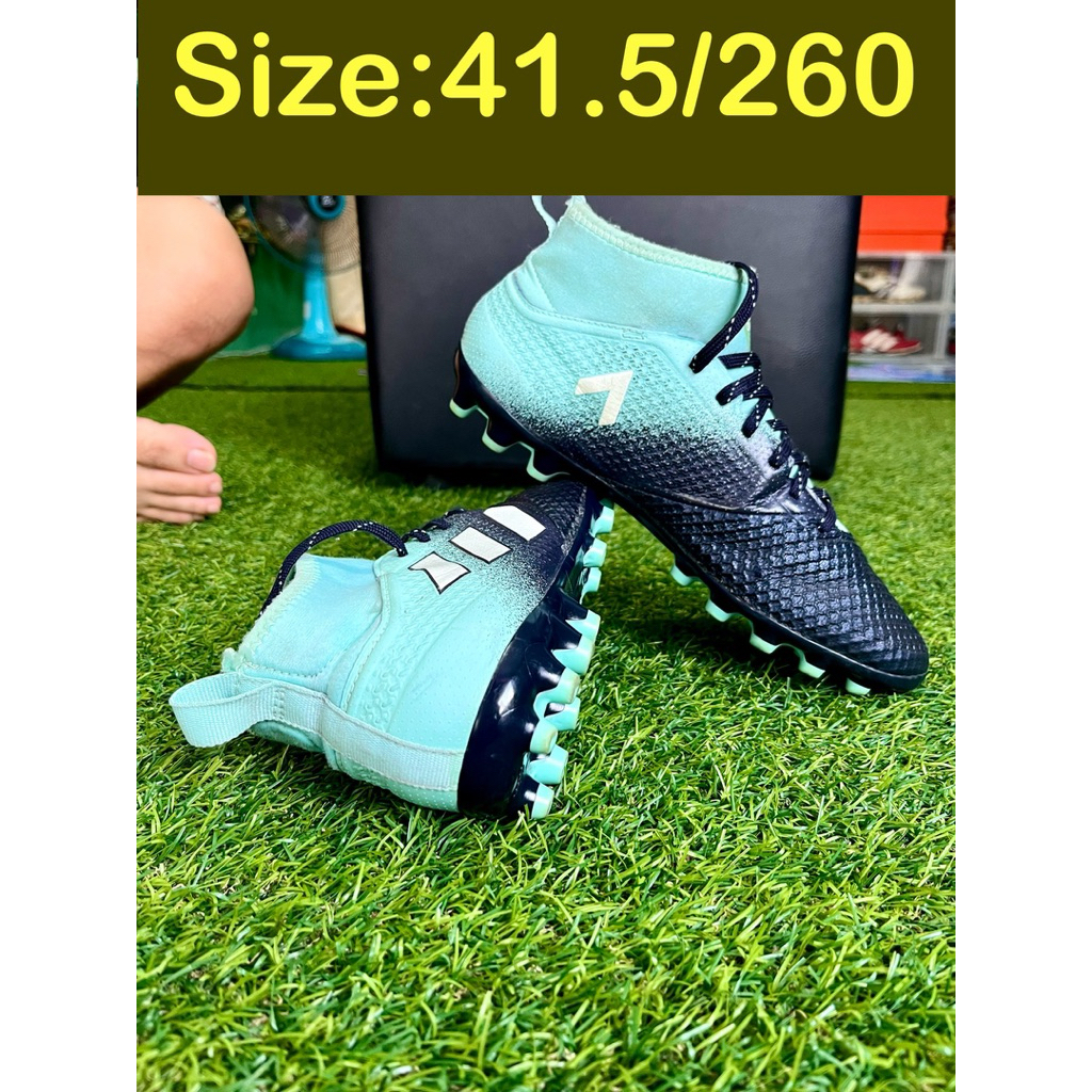 Adidas ACE Size:41.5/260 สตั๊ดมือสองของแท้ทั้งร้าน (โปรดอ่านรายละเอียดให้ชัดเจนทุกครั้งก่อนสั่งซื้อส