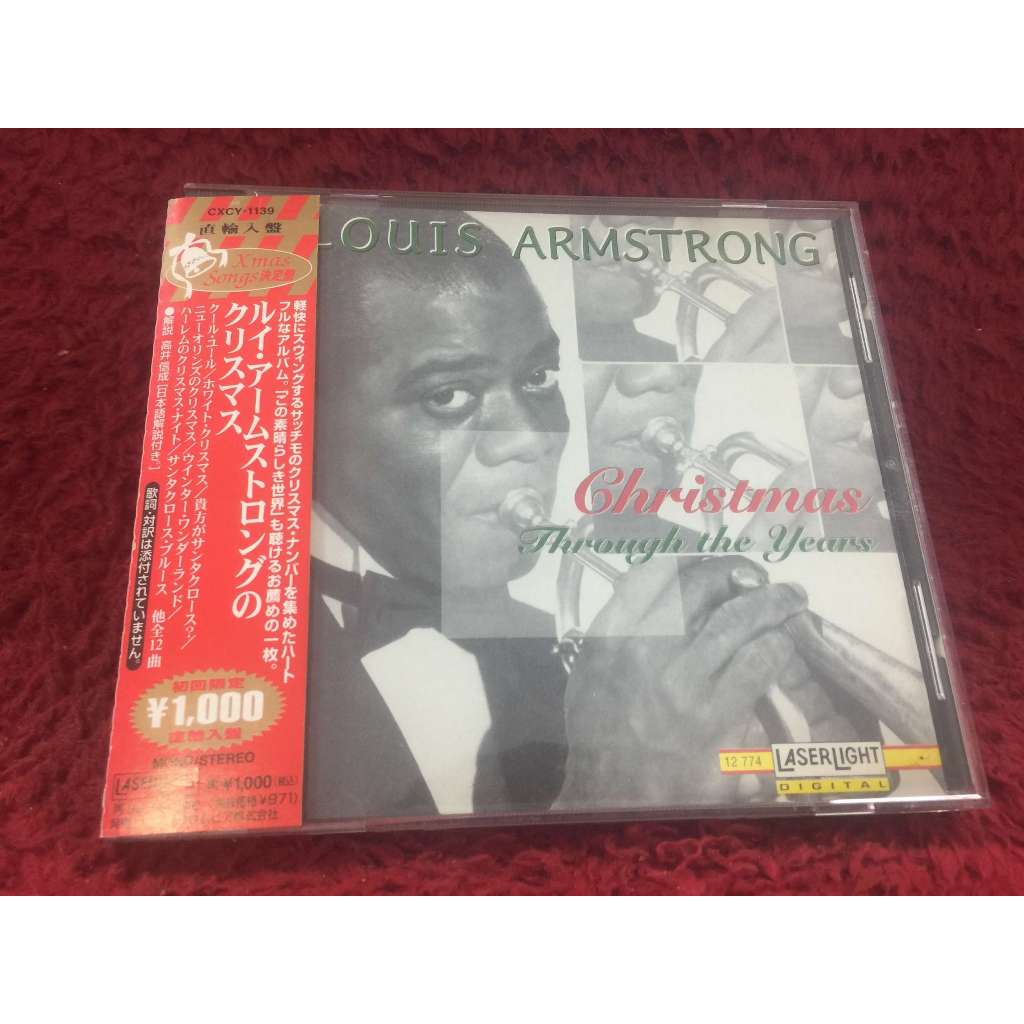 CD Louis Armstrong - Louis Armstrong's Christmas สภาพตามรูปปก ZA159-52
