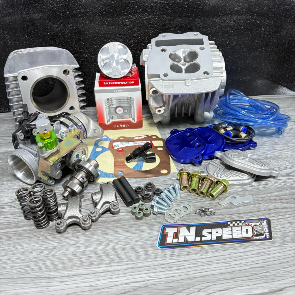 ชุดwave125iปลาวาฬ-LED/MSX  4 วาล์ว ลูก AIR ขนาด 56/57/59/60/61/62[พร้อมส่ง]สินค้าคุณภาพ💯